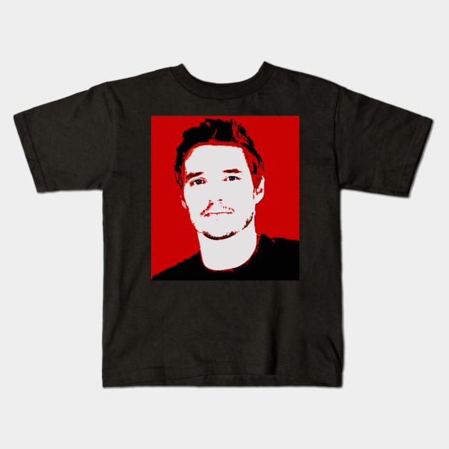 pedro pascal Kids T-Shirt by oryan80